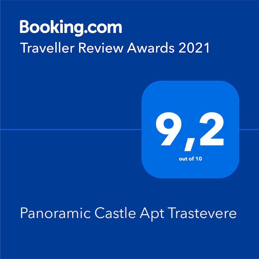 Panoramic Castle Apt Trastevere Rome Exterior photo